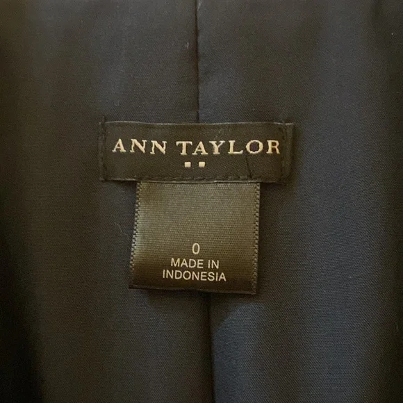 Ann Taylor Dark Blue Blazer - Picture 6 of 7